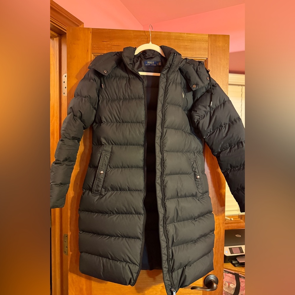 Polo by Ralph Lauren Women's Dark Puffer Coat